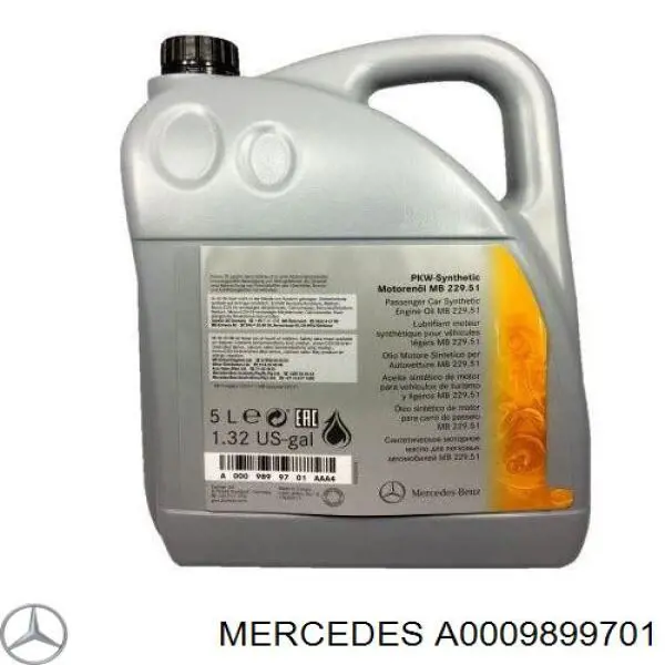 Comprar A0009899701 Mercedes Aceite de motor