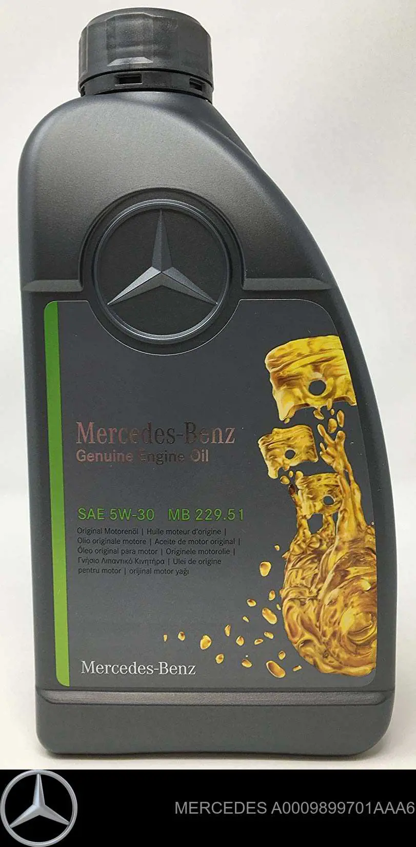 Aceite motor Mercedes A0009899701AAA6 precio, desde 15,12 EUR