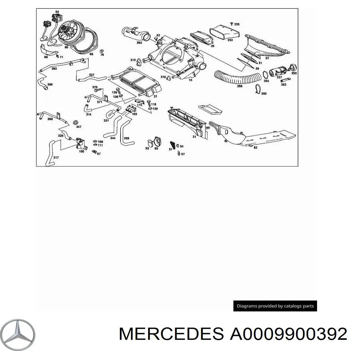 A0009900392 Mercedes