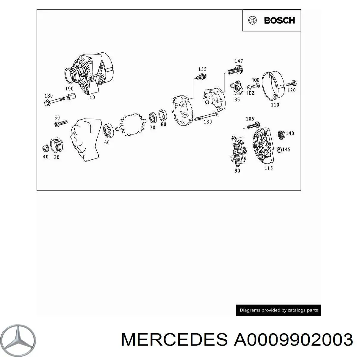 Comprar A0009902003 Mercedes 