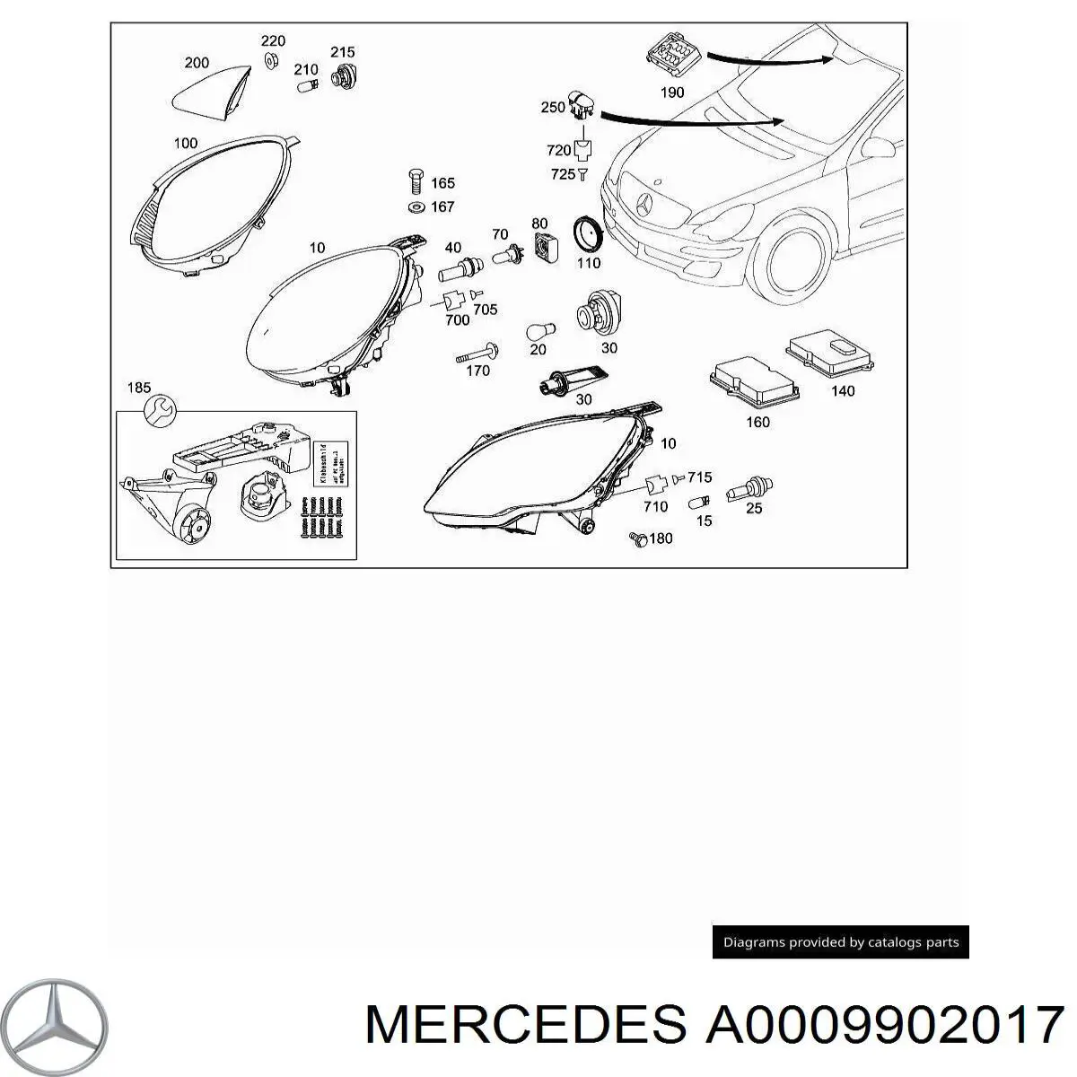 0009902017 Mercedes