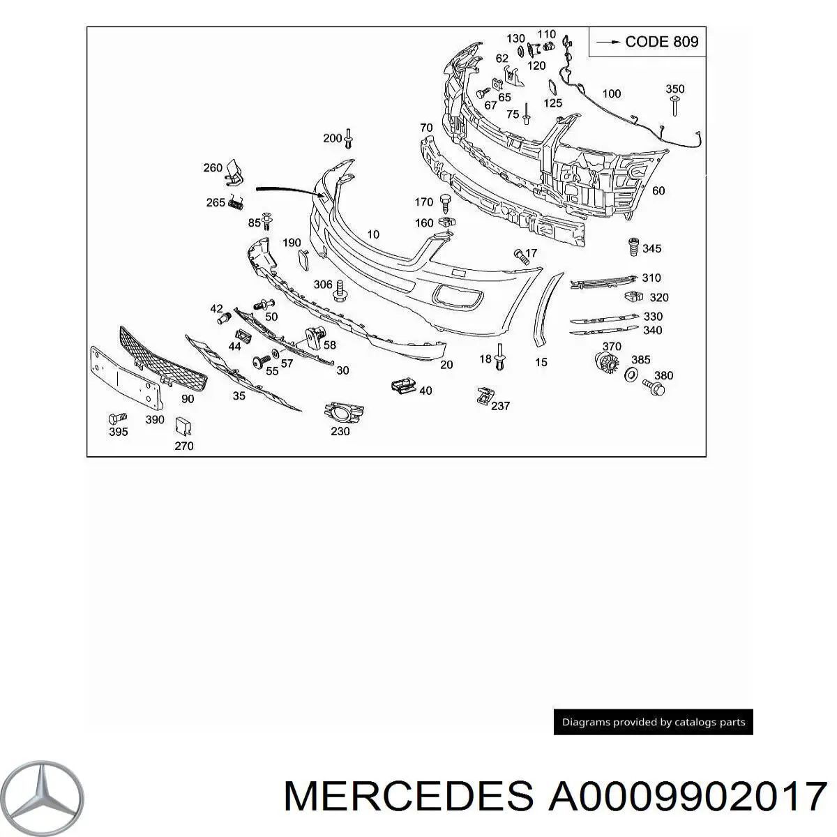 Comprar A0009902017 Mercedes 