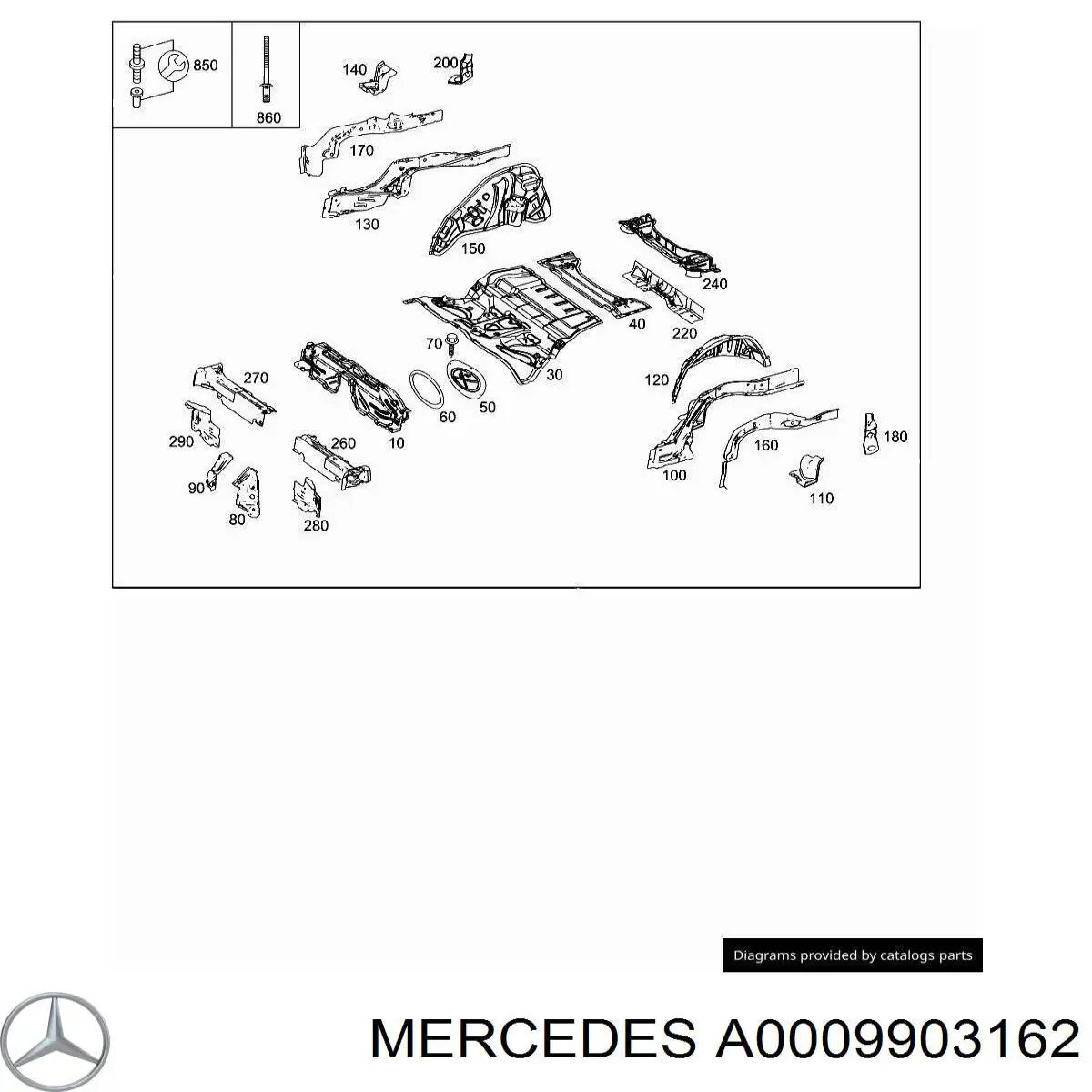 A0009904462 Mercedes