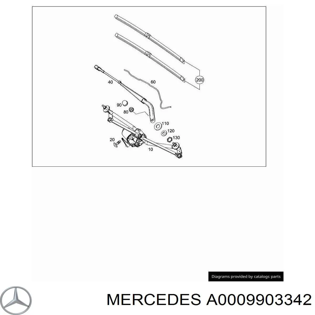 A0009903342 Mercedes