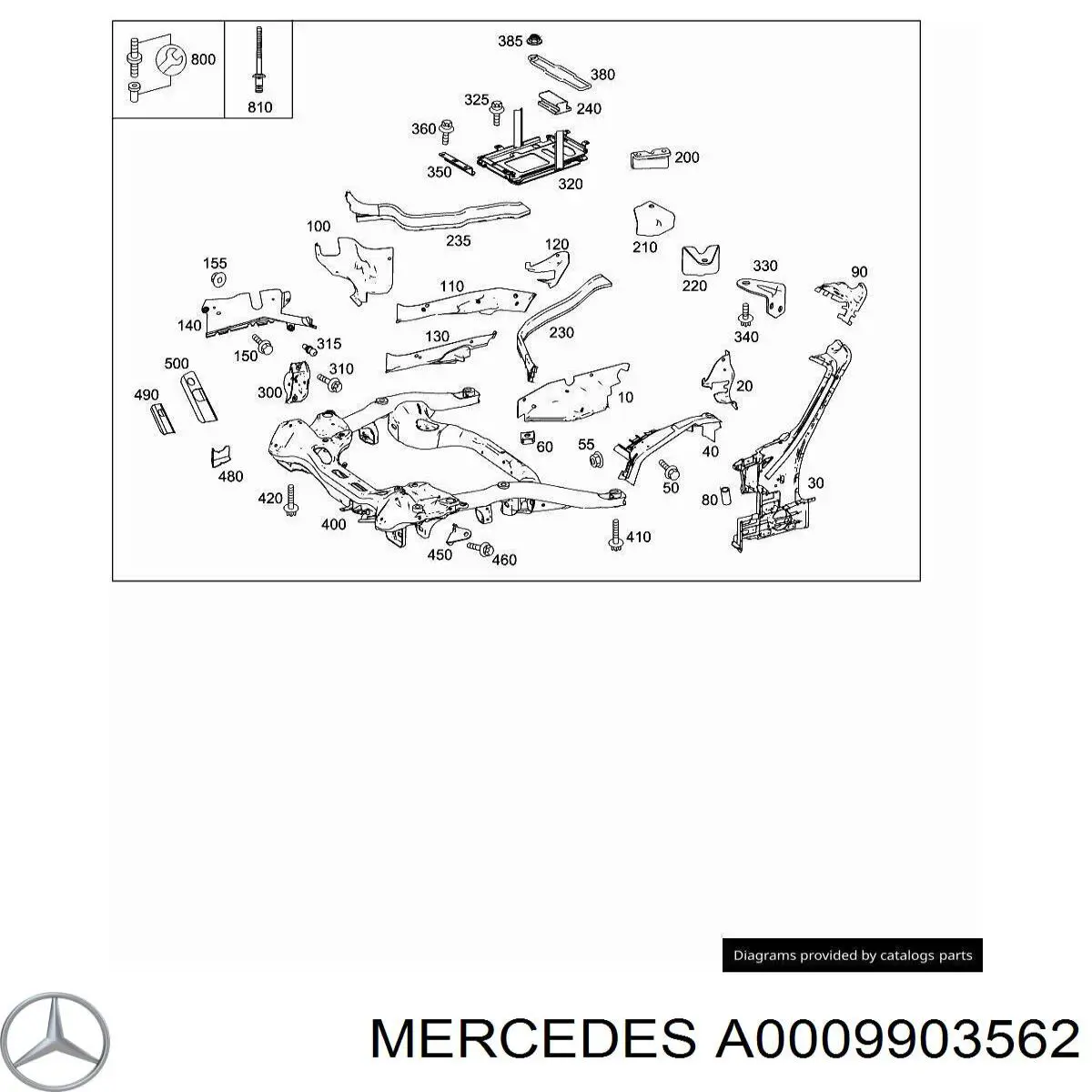 Comprar A0009903562 Mercedes 