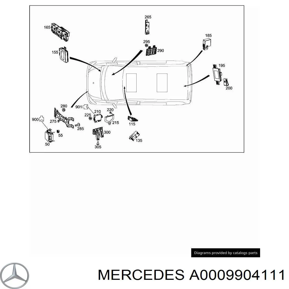 Comprar A0009904111 Mercedes 