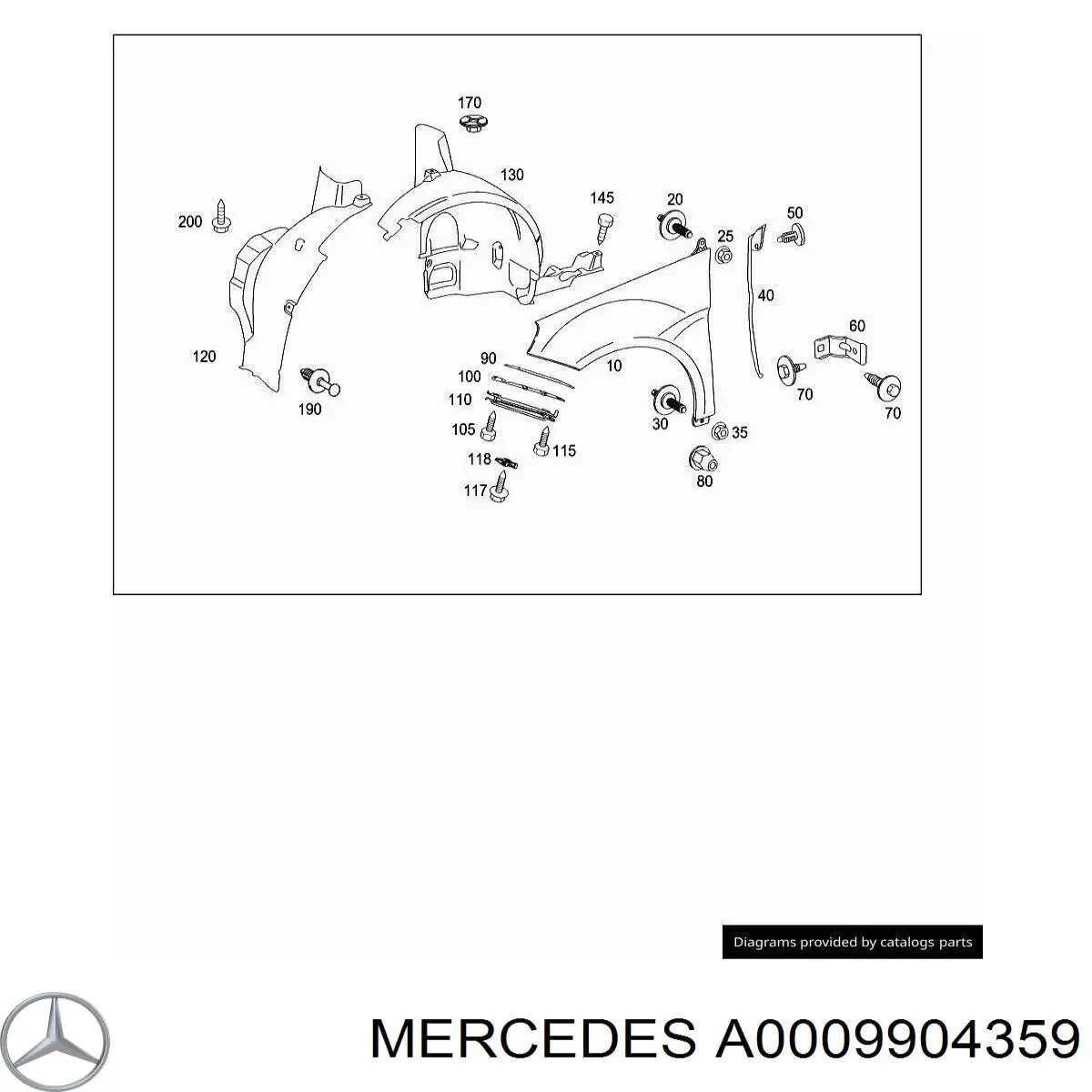 A0009904359 Mercedes