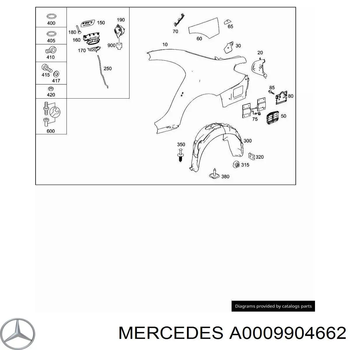 A0009904662 Mercedes