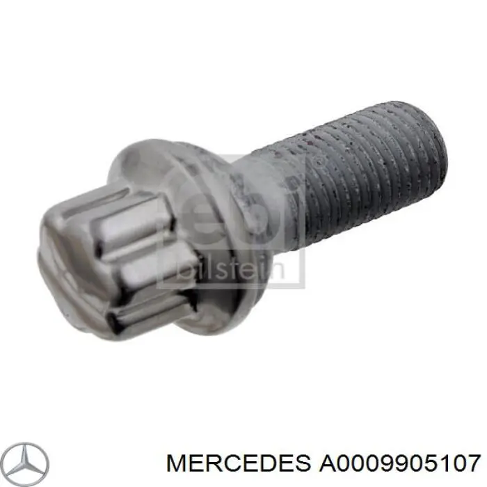 A0009905107 Mercedes tornillo de rueda
