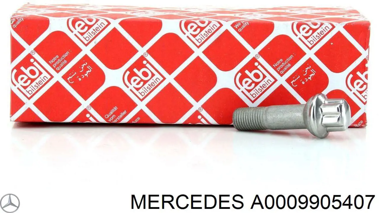 A0009905407 Mercedes tornillo de rueda