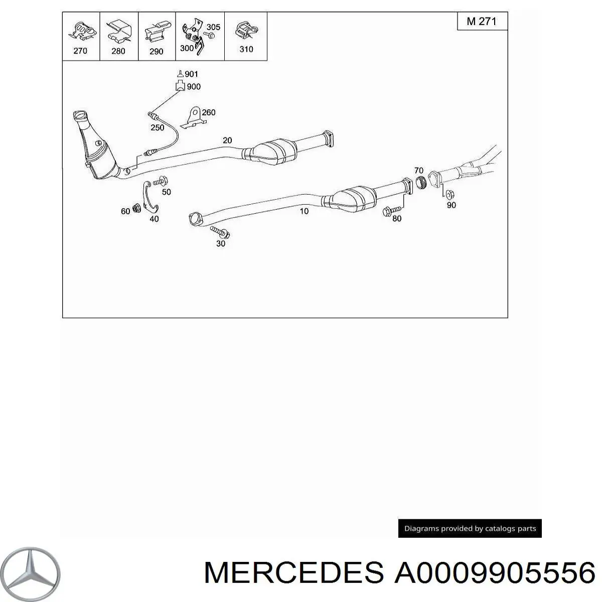 Comprar A0009905556 Mercedes 