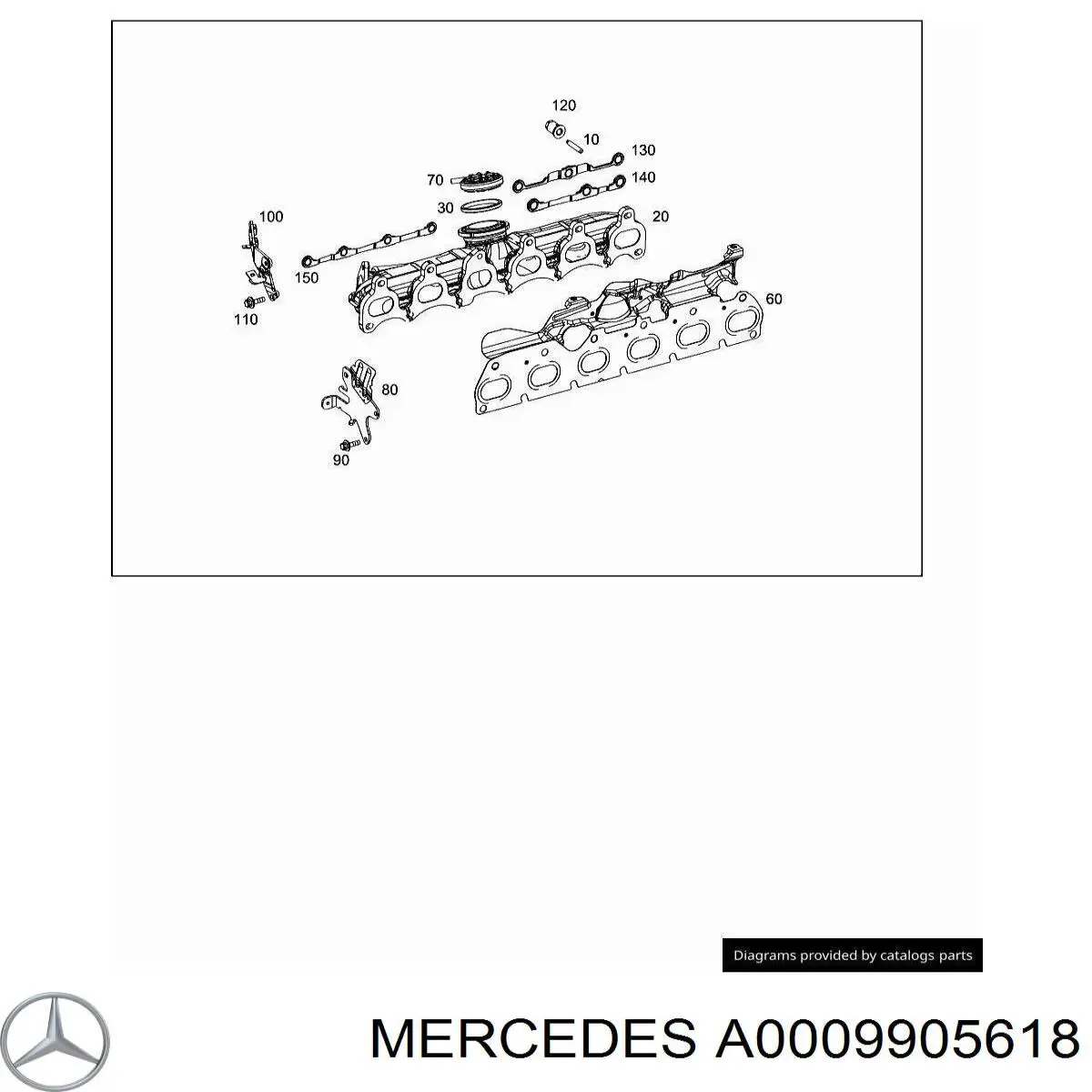 Tuerca del colector de escape Mercedes A0029907054 precio, desde 5,81 EUR