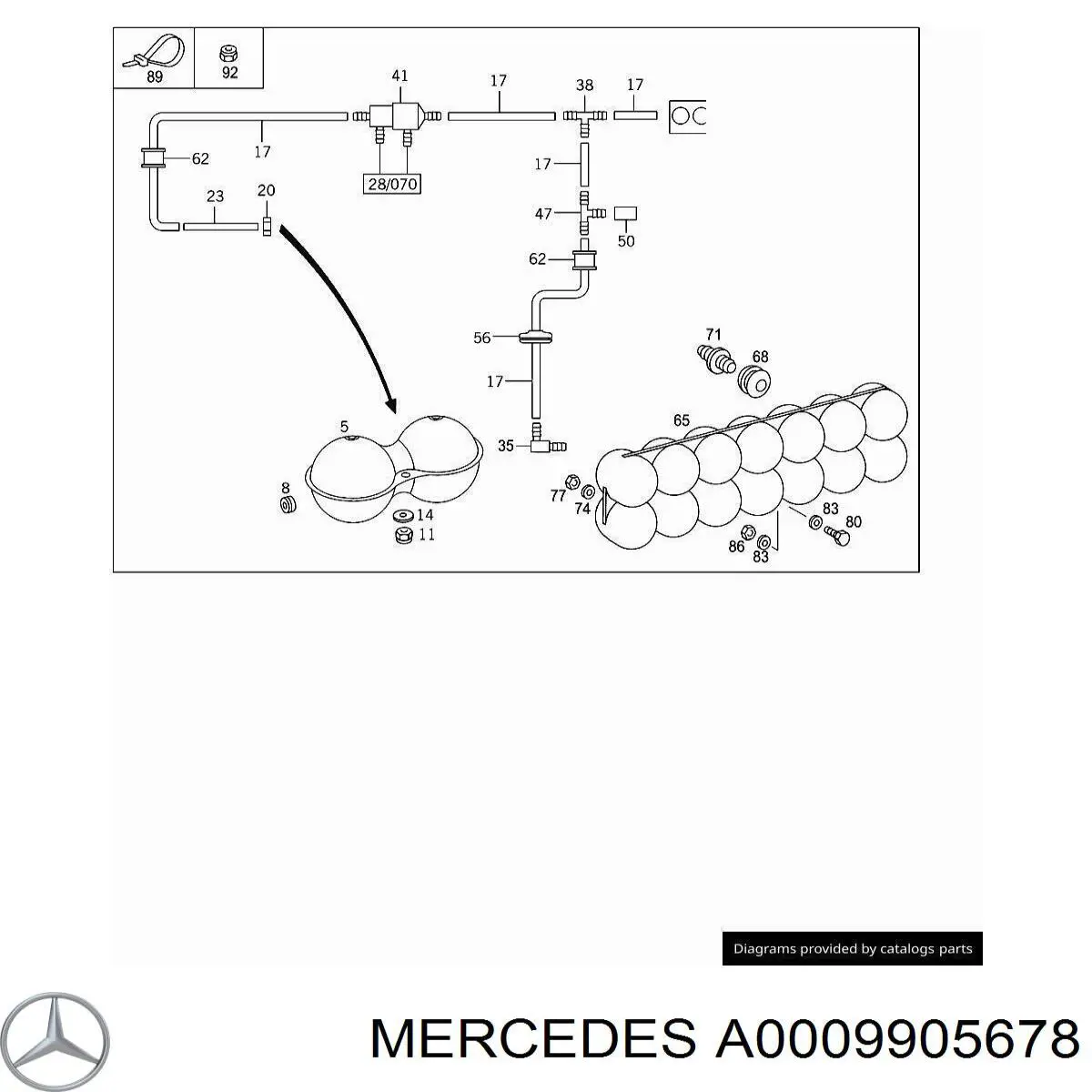 A0009905678 Mercedes