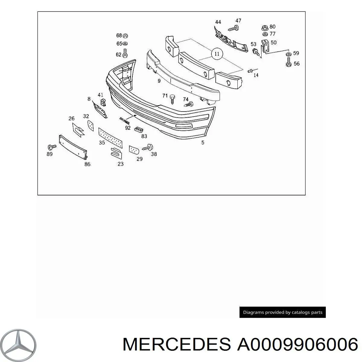 Comprar A0009906006 Mercedes 