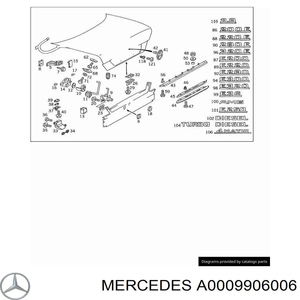  Mercedes A0009906006 precio, desde 7,23 EUR