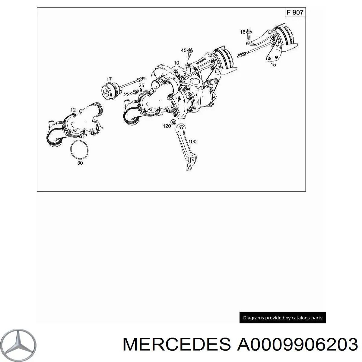  Mercedes A0009906203 precio, desde 6,50 EUR