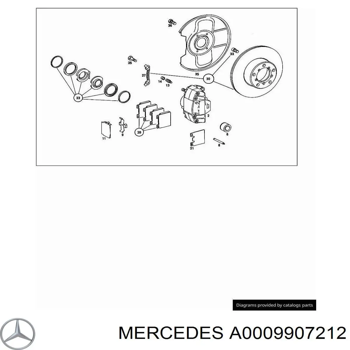 Comprar A0009907212 Mercedes 