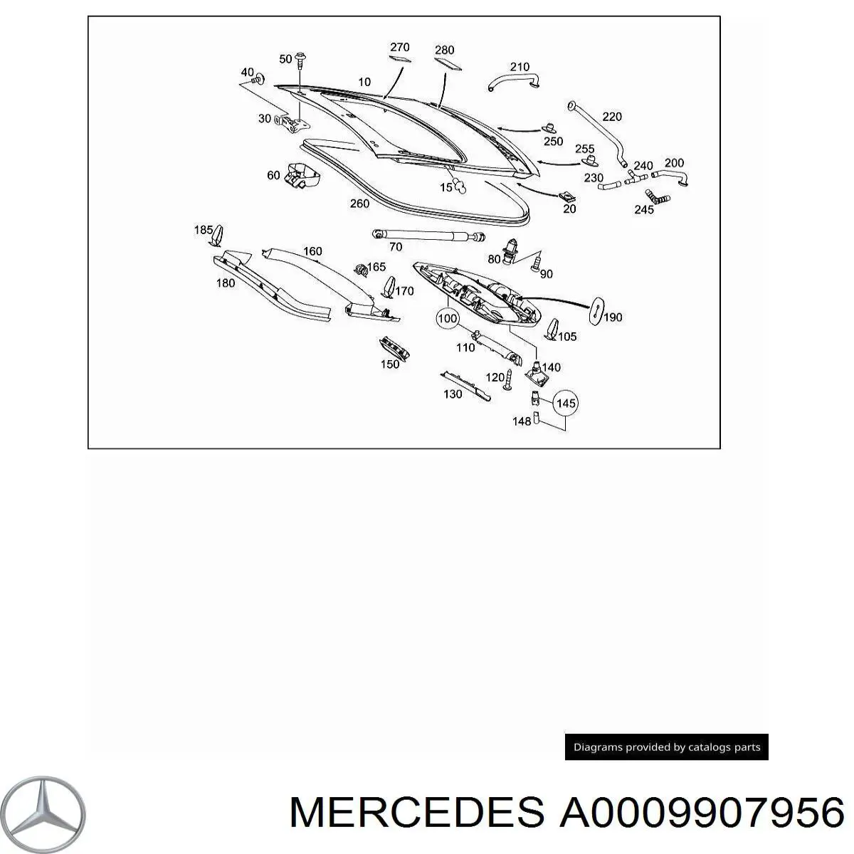 A0009907956 Mercedes 