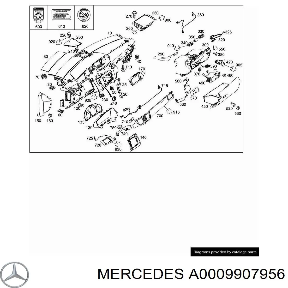 Comprar A0009907956 Mercedes 