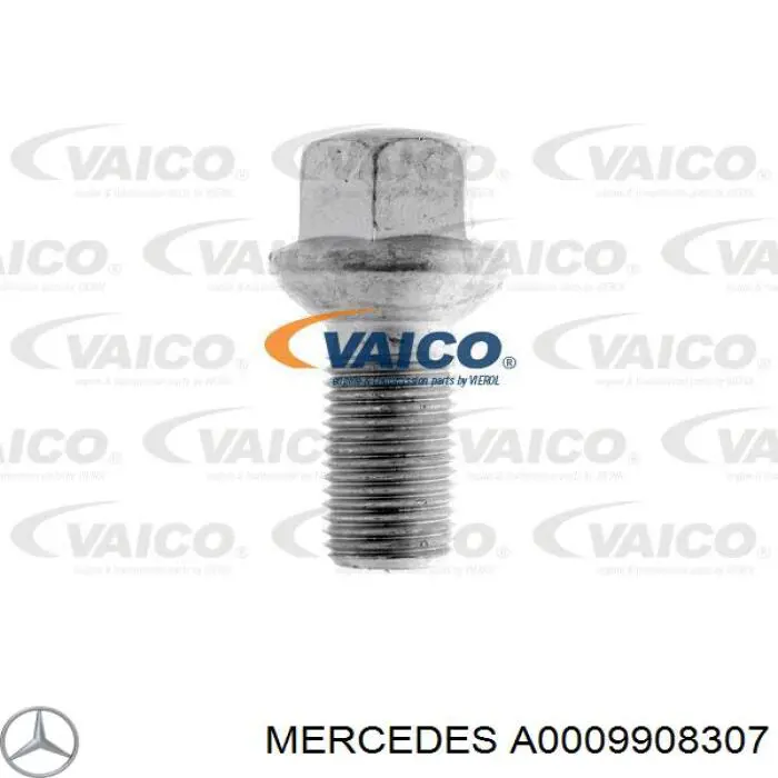 A0009908307 Mercedes tornillo de rueda