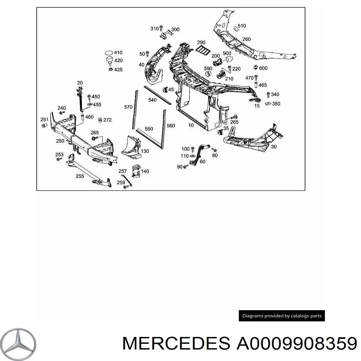  Mercedes A0009908359 precio, desde 19,80 EUR