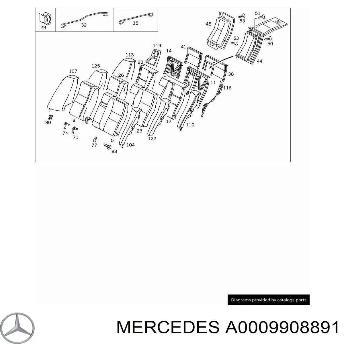 Comprar A0009908891 Mercedes 