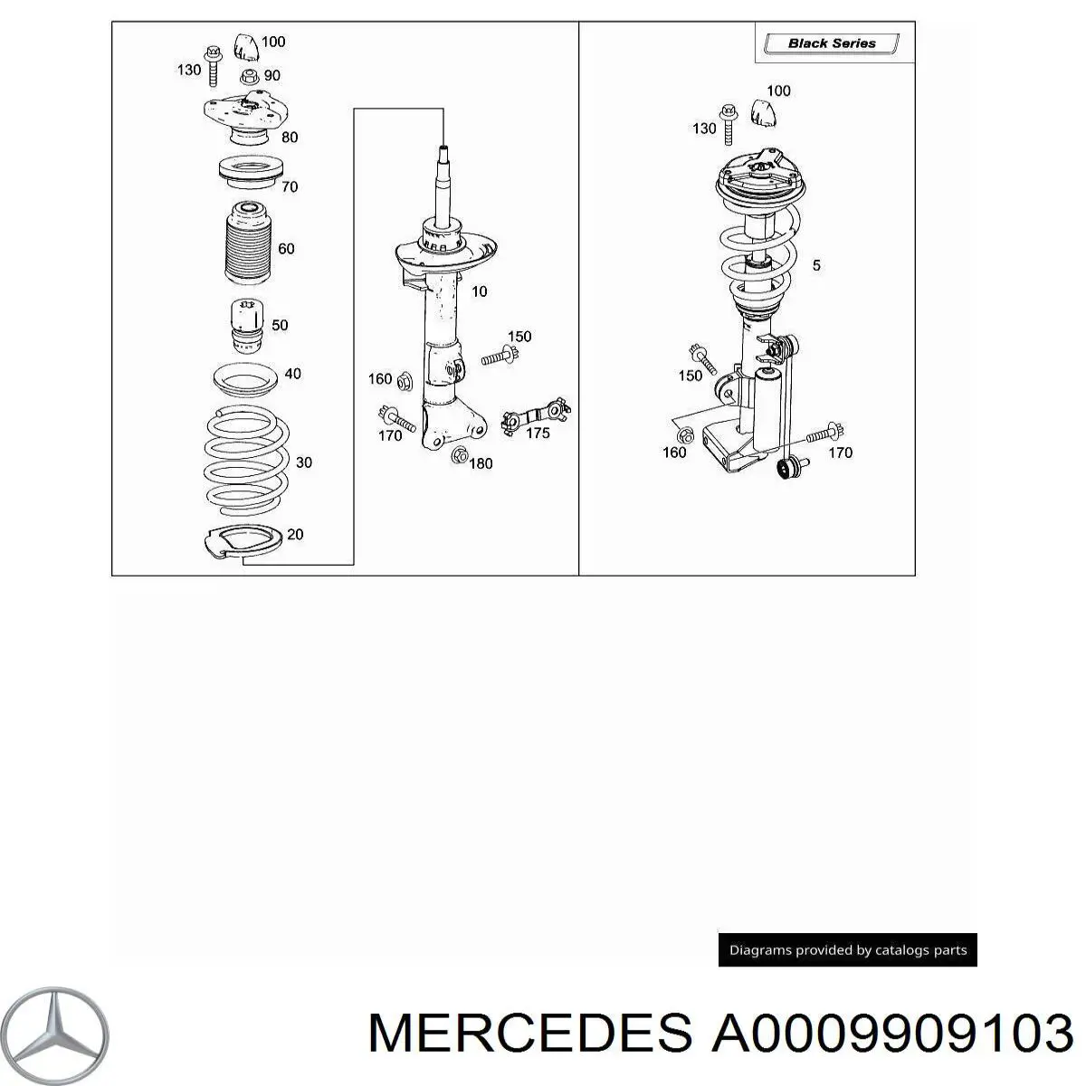 A0009909103 Mercedes 