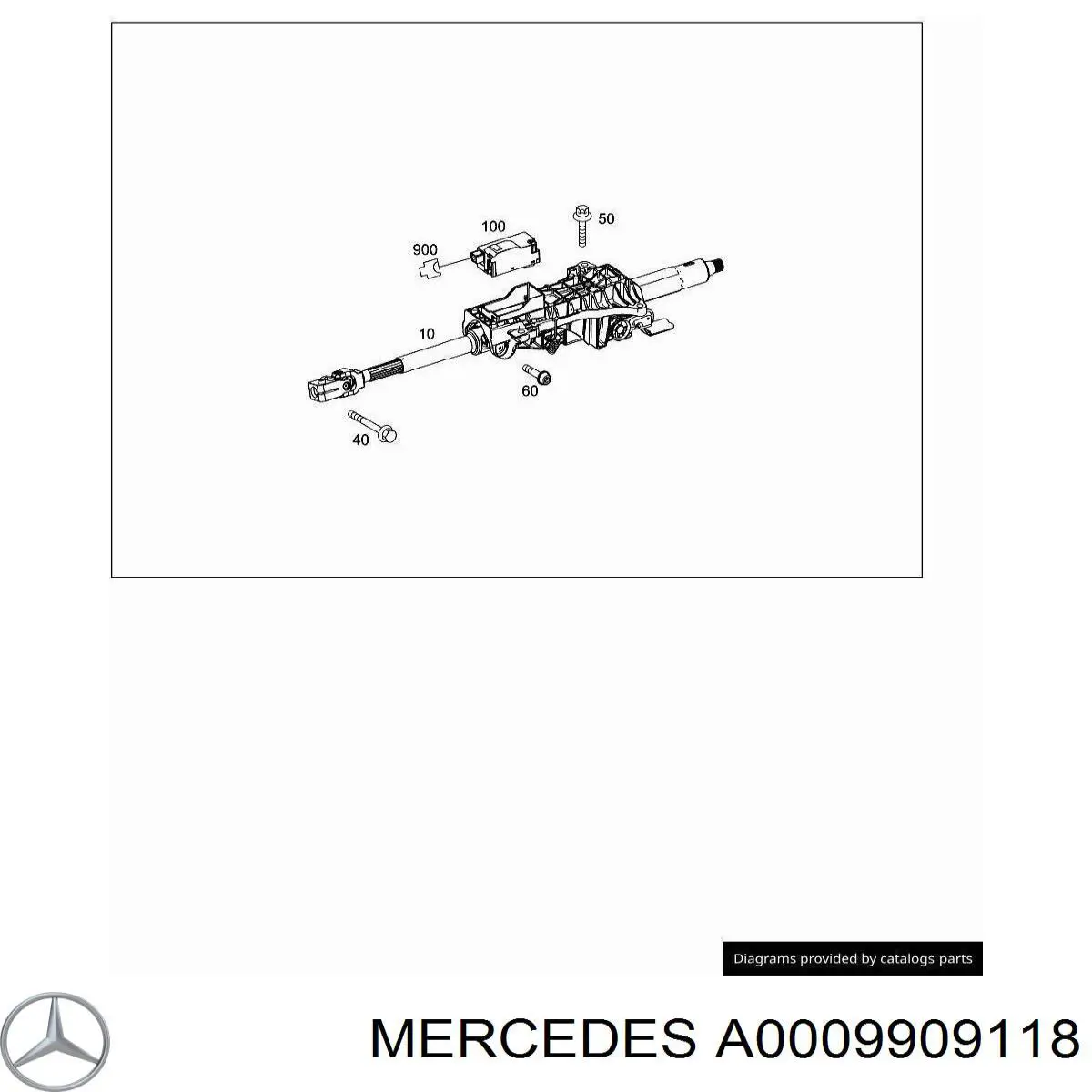 A0009909118 Mercedes 
