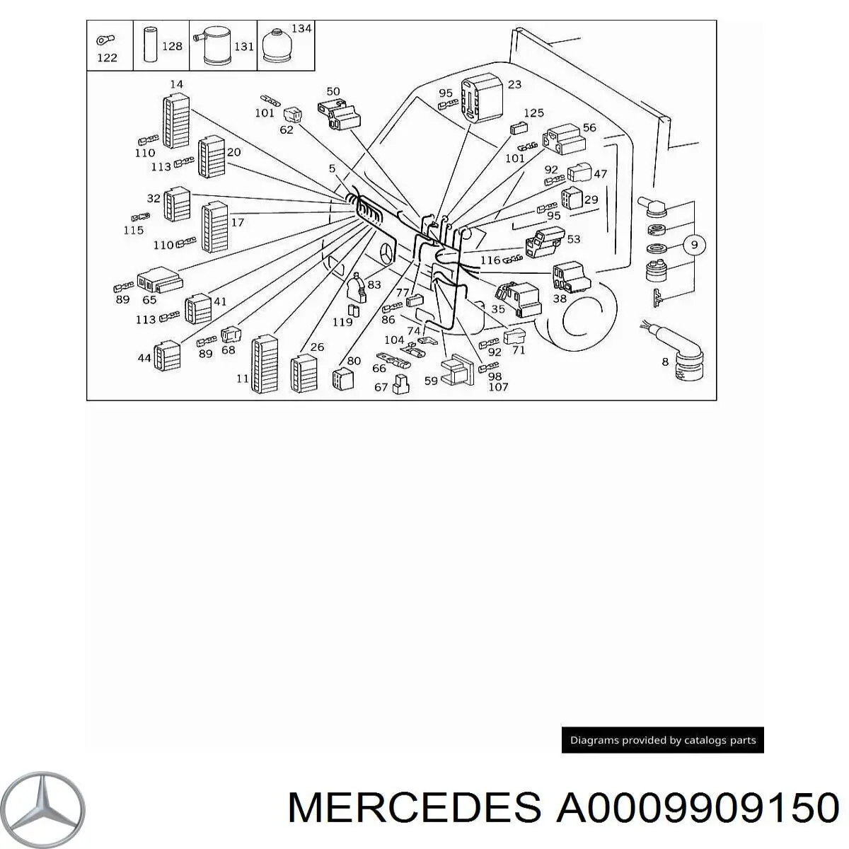 A0009909150 Mercedes