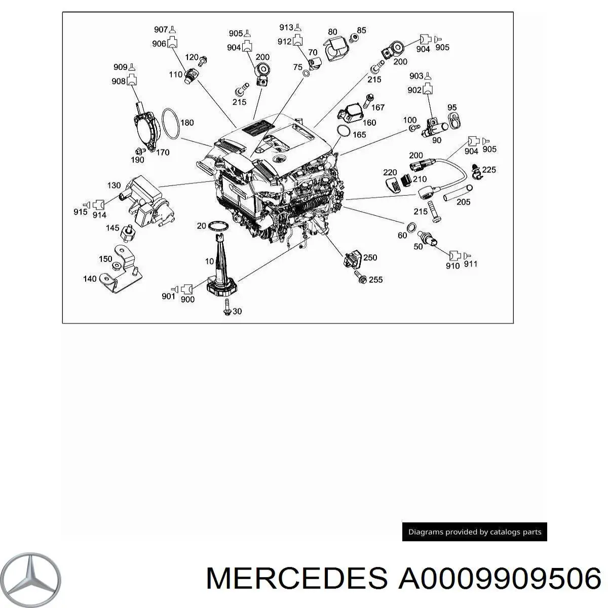 A0009909506 Mercedes 