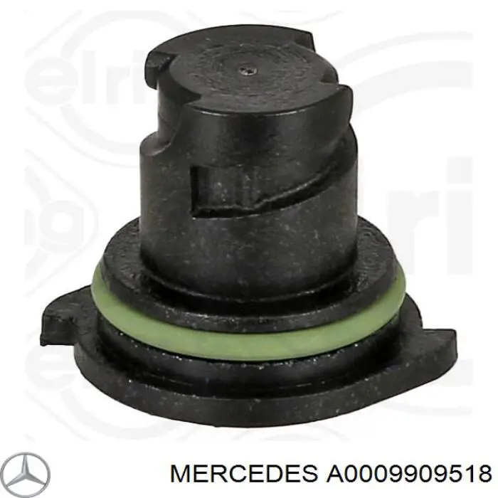 A0009909518 Mercedes tapón roscado, colector de aceite