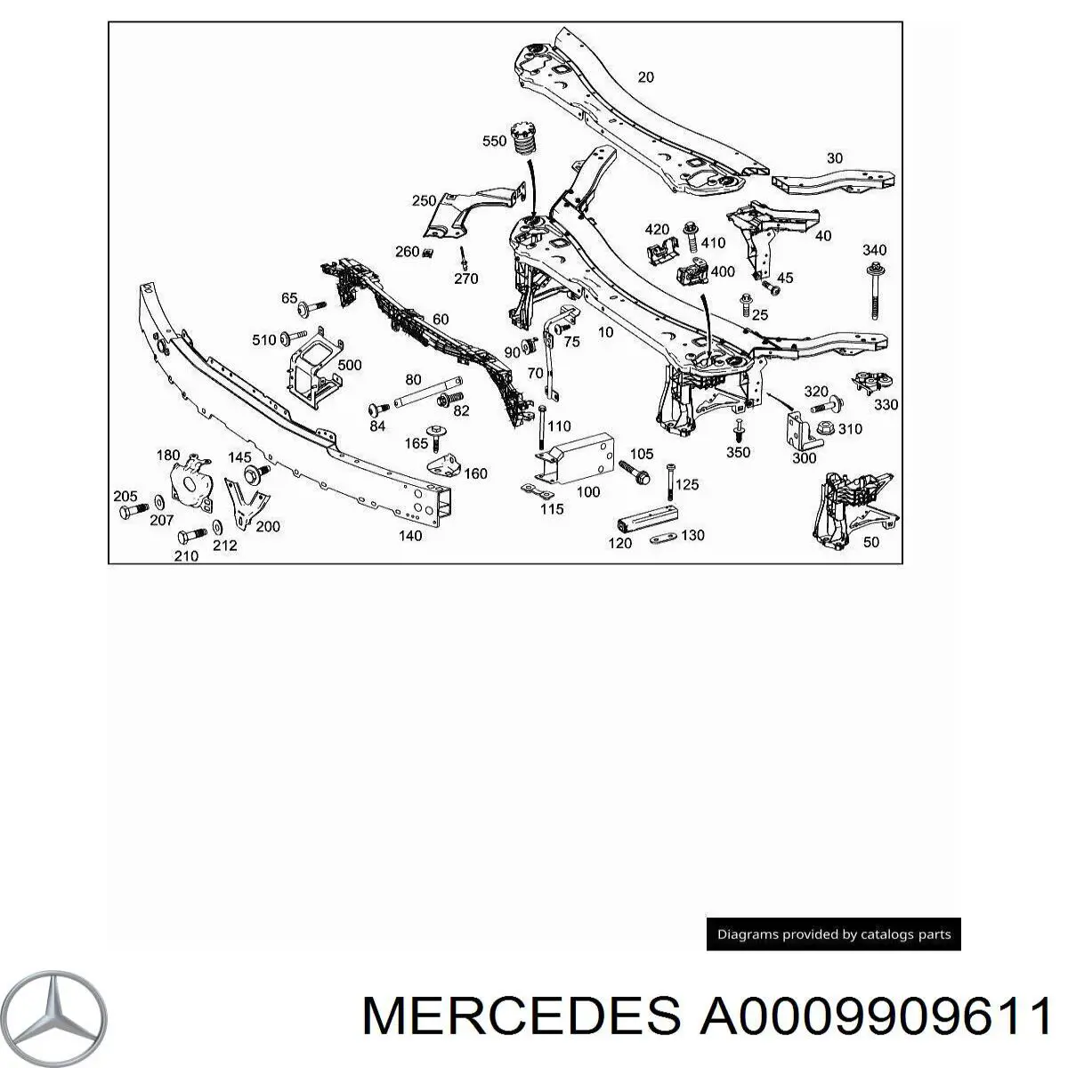 A0009909611 Mercedes