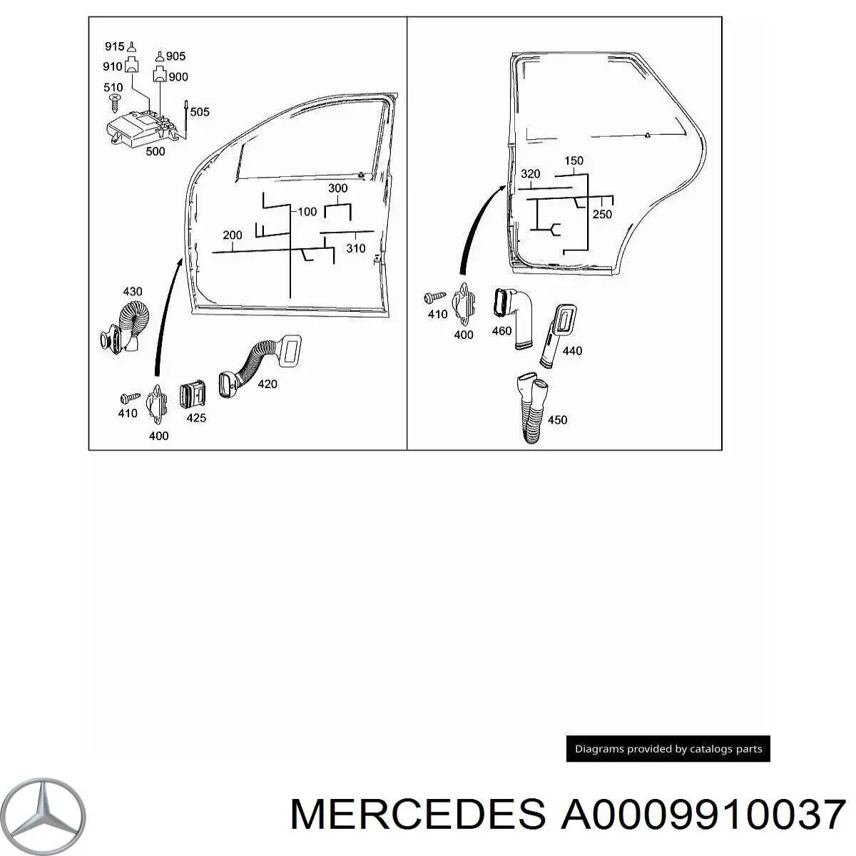  A0009910037 Mercedes