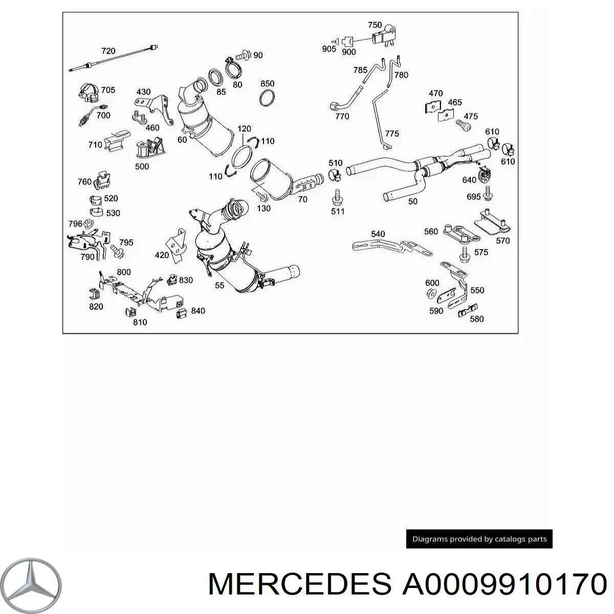 A0009910170 Mercedes