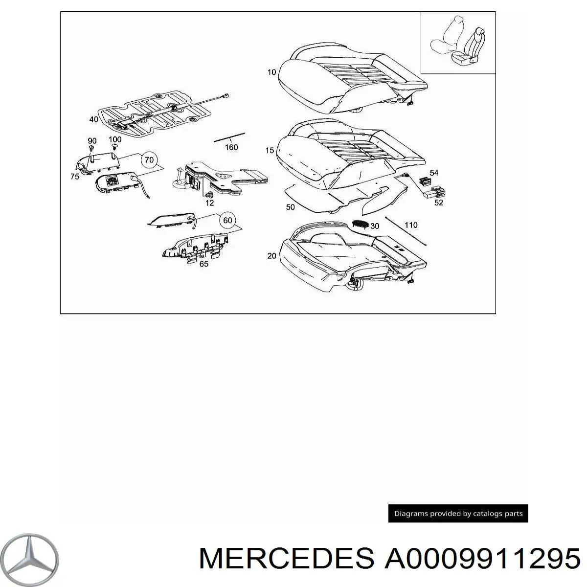  Mercedes A0009911295