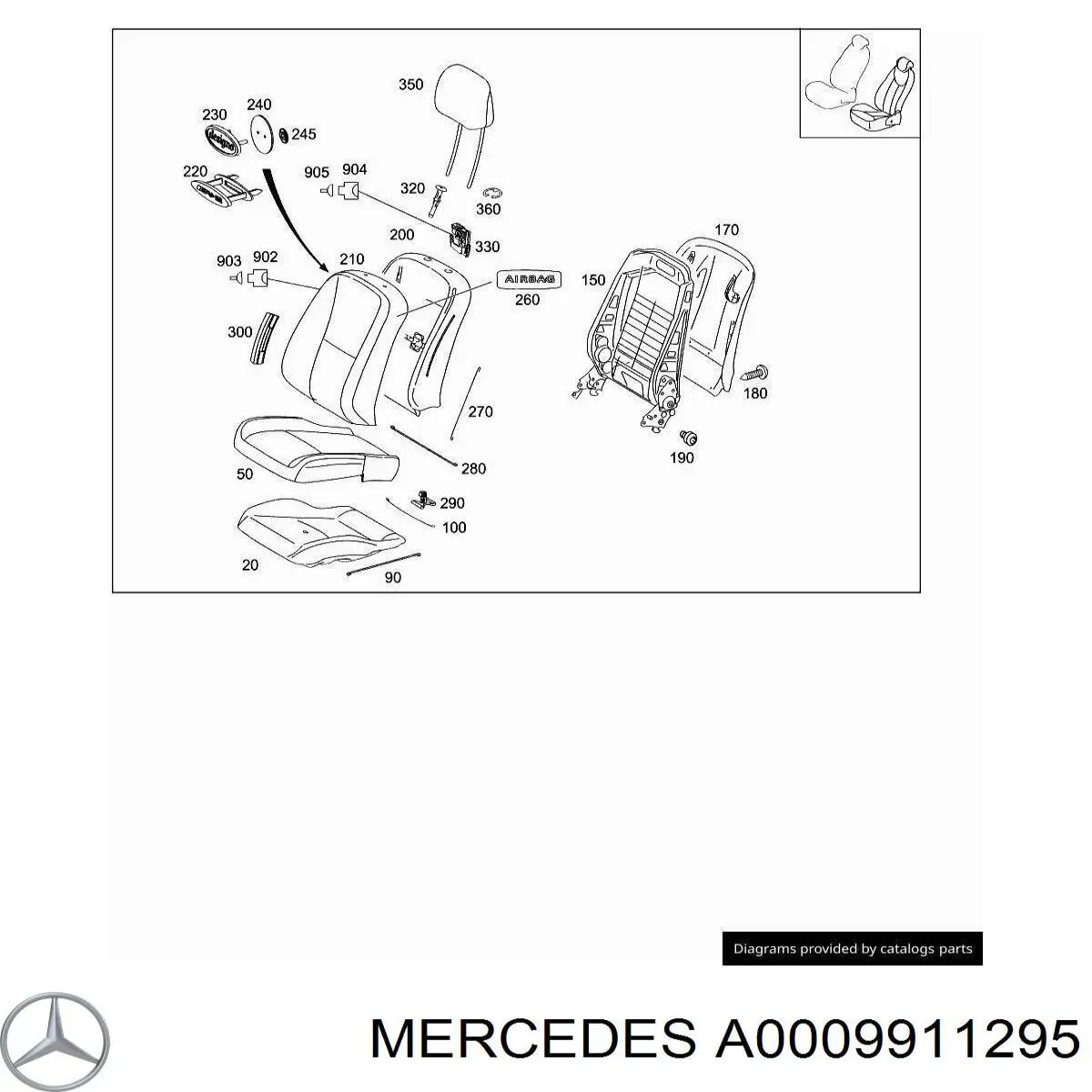 Comprar A0009911295 Mercedes 