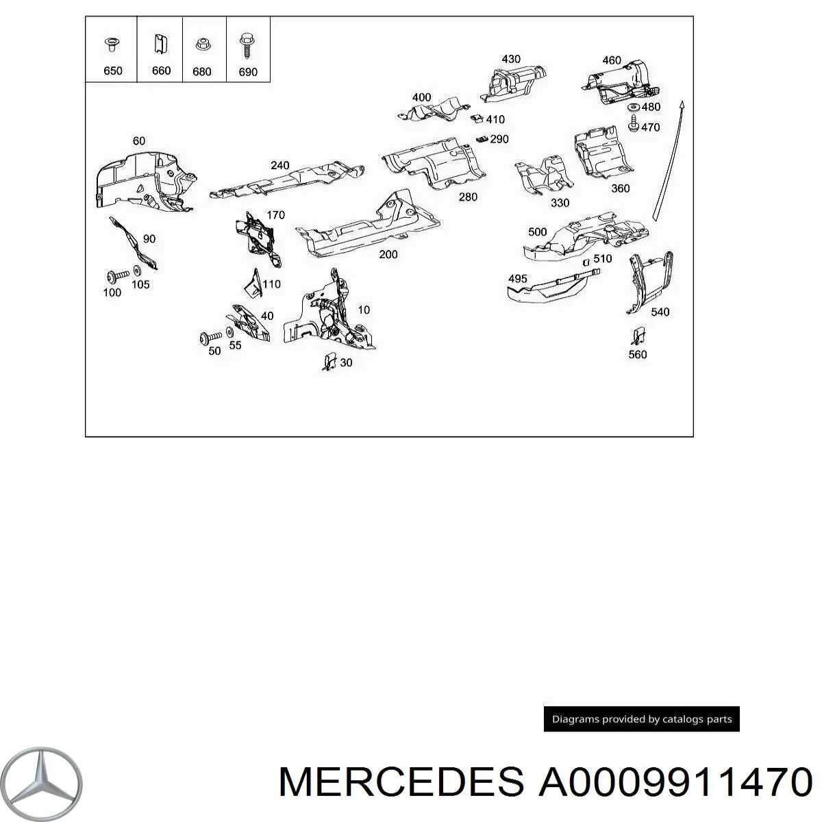 A0009911470 Mercedes