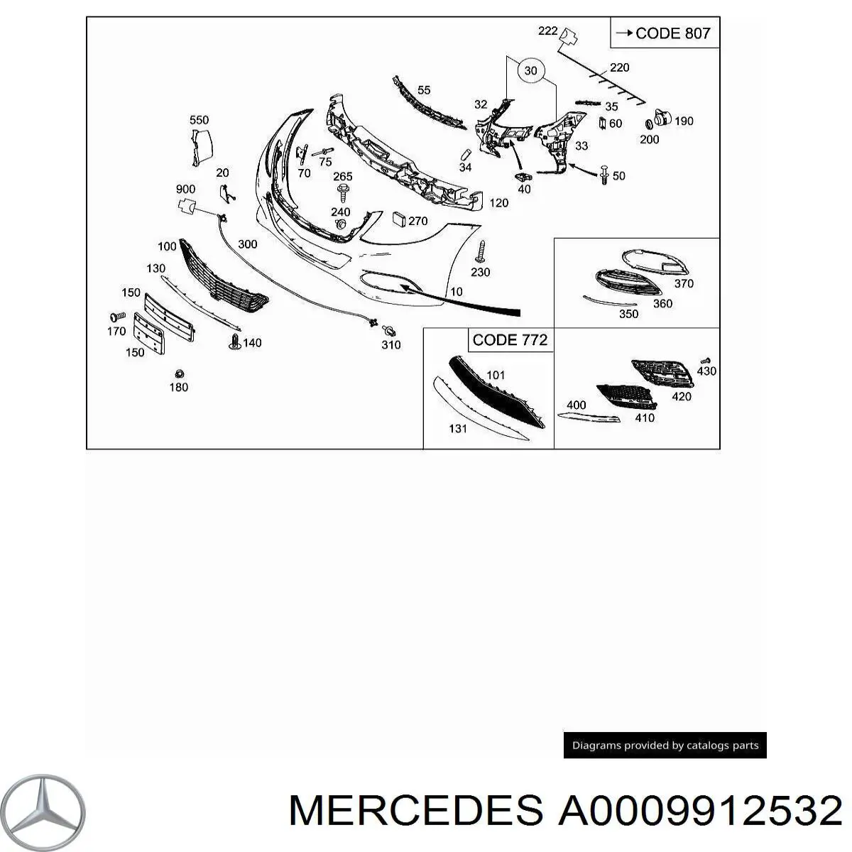 A0009912532 Mercedes