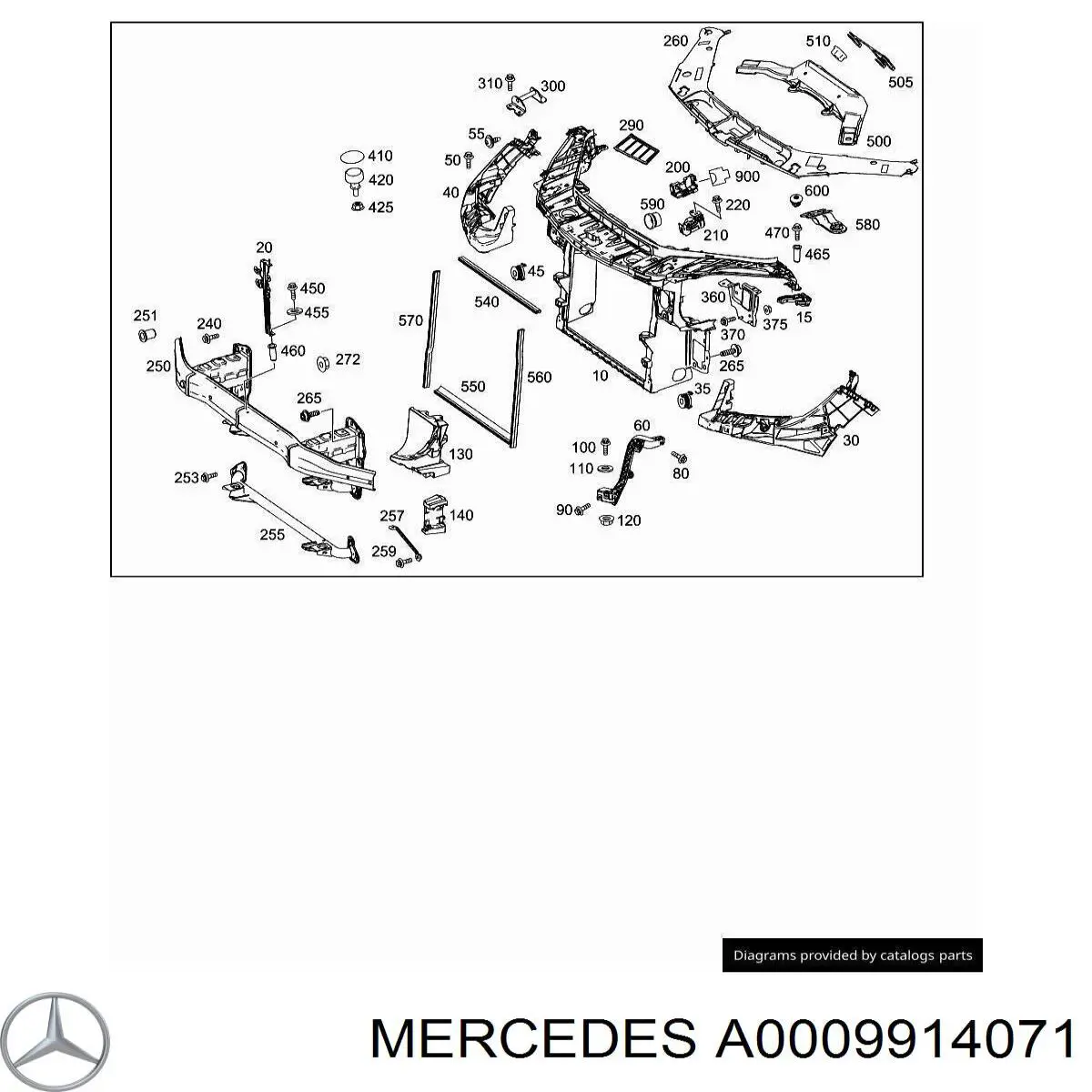 A0009914071 Mercedes