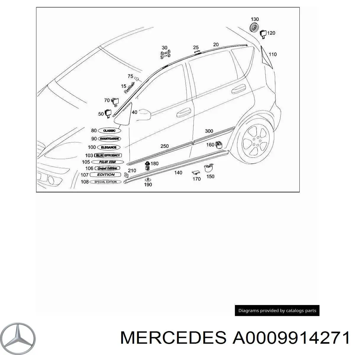 A0009914271 Mercedes