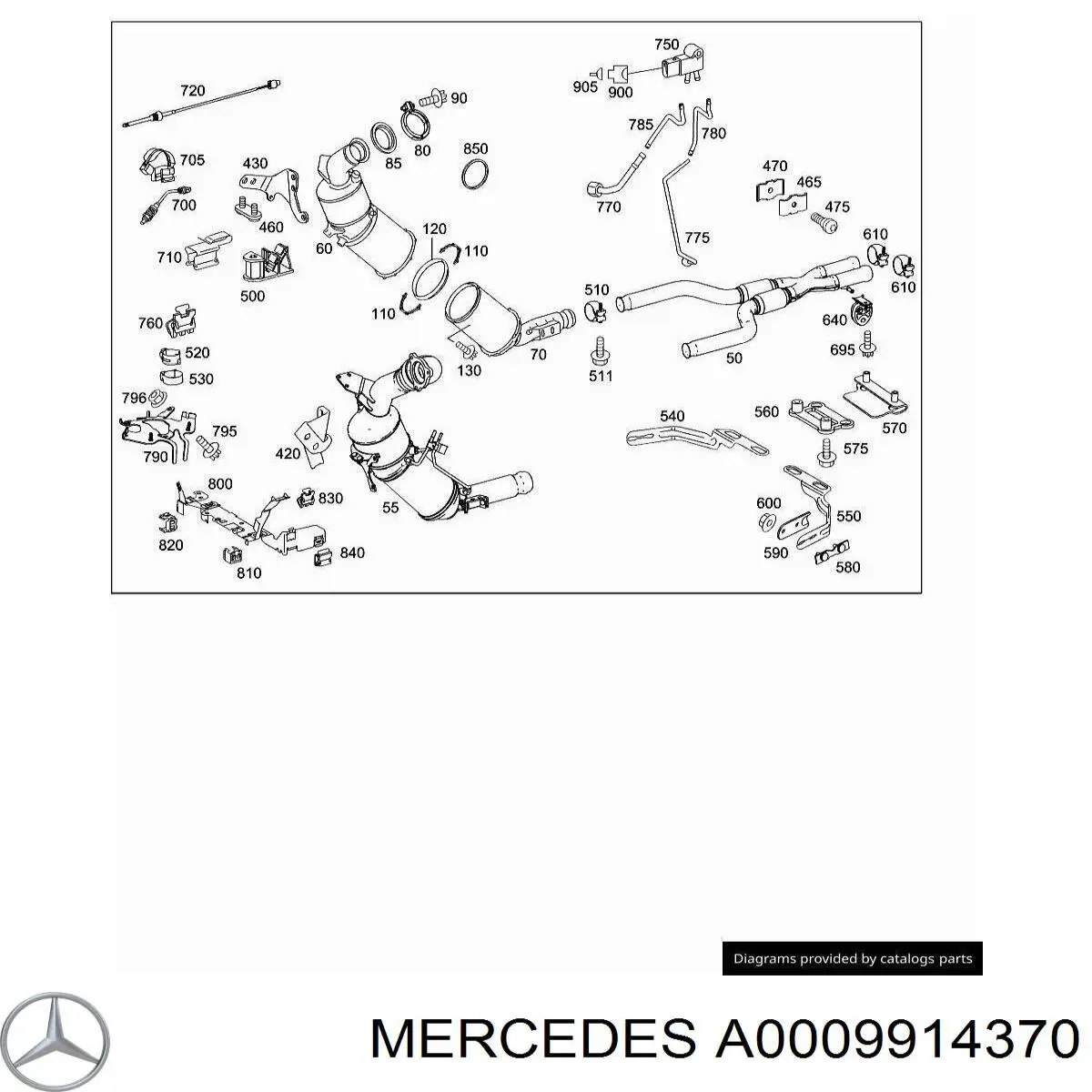  Mercedes A0009914370