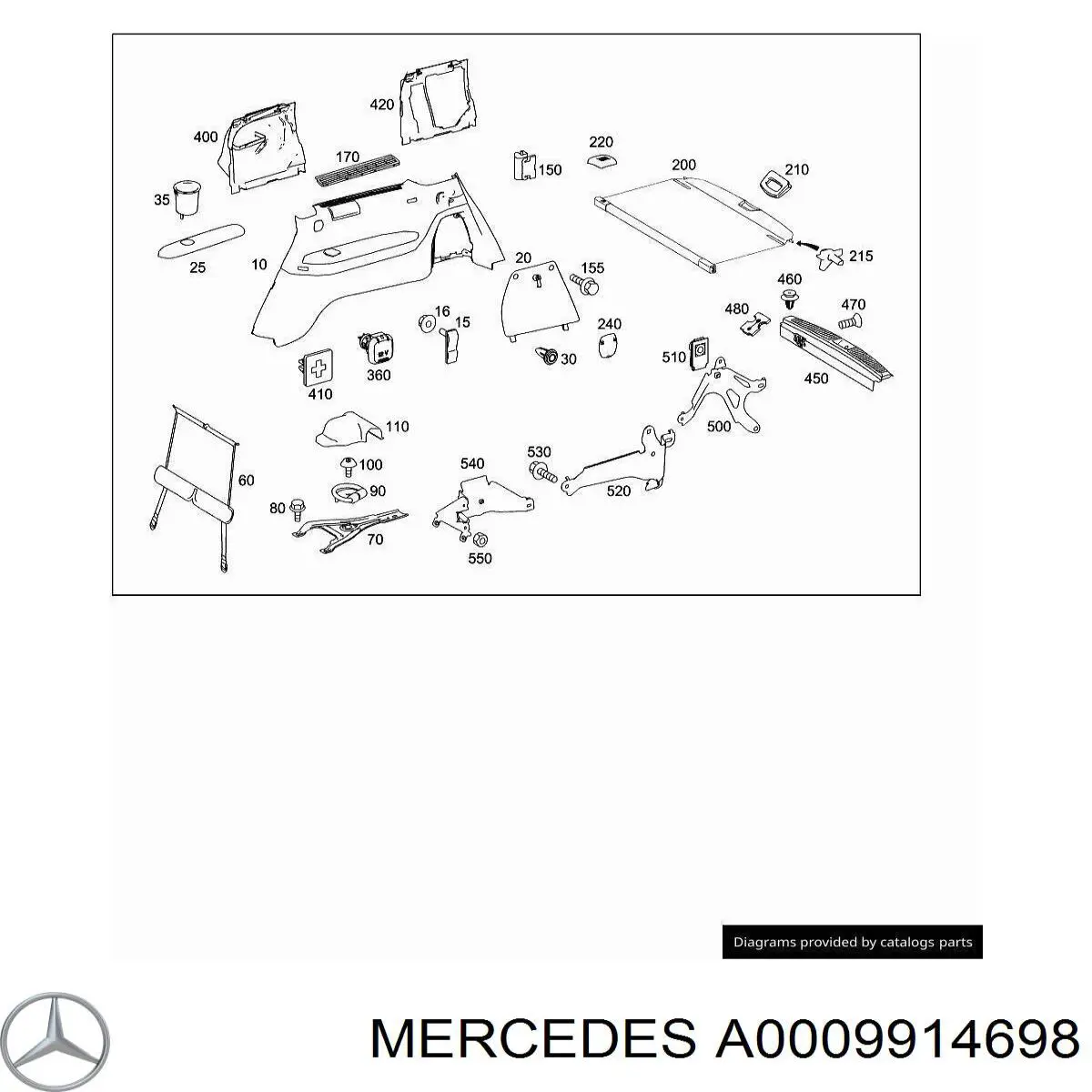 0009914698 Mercedes