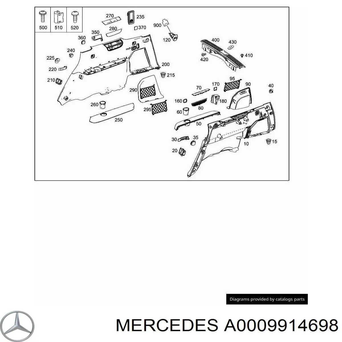Comprar A0009914698 Mercedes 