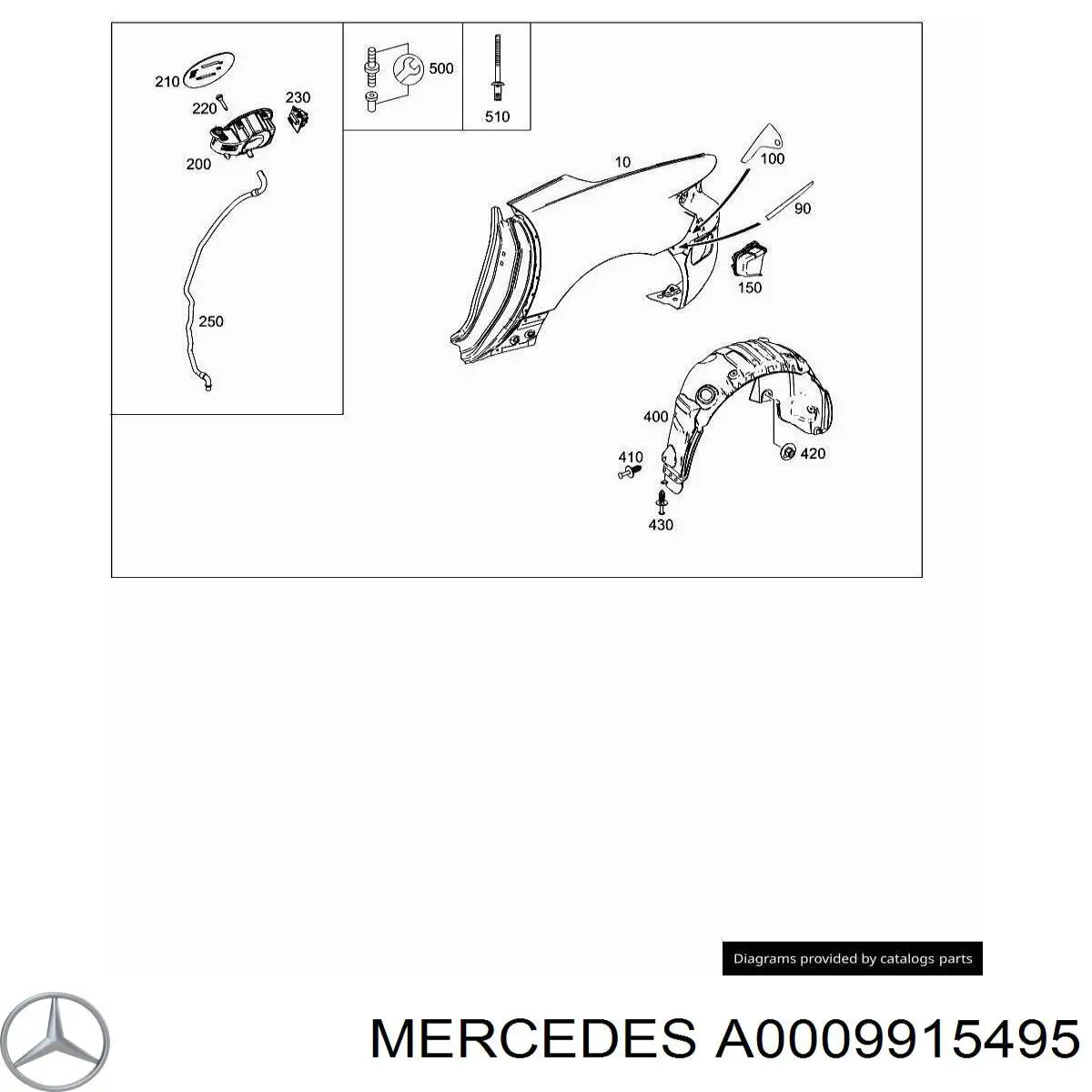  A0009915495 Mercedes