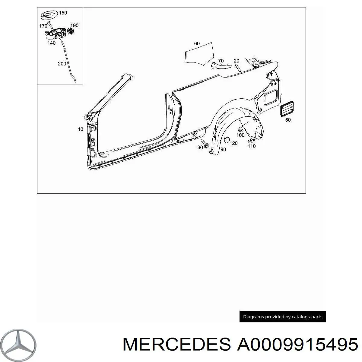  Mercedes A0009915495