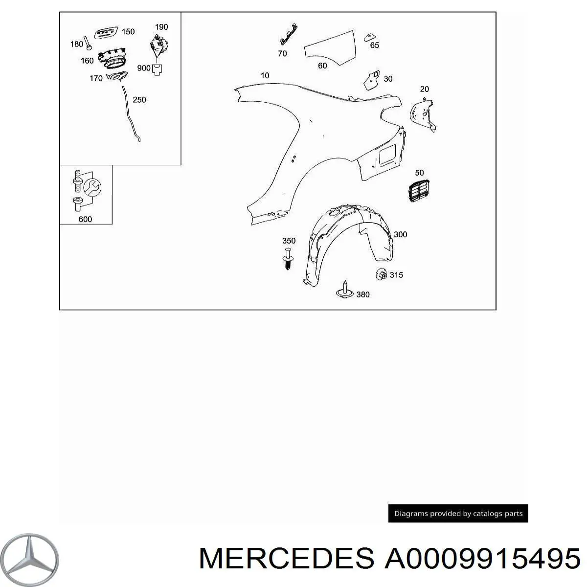 A0009915495 Mercedes