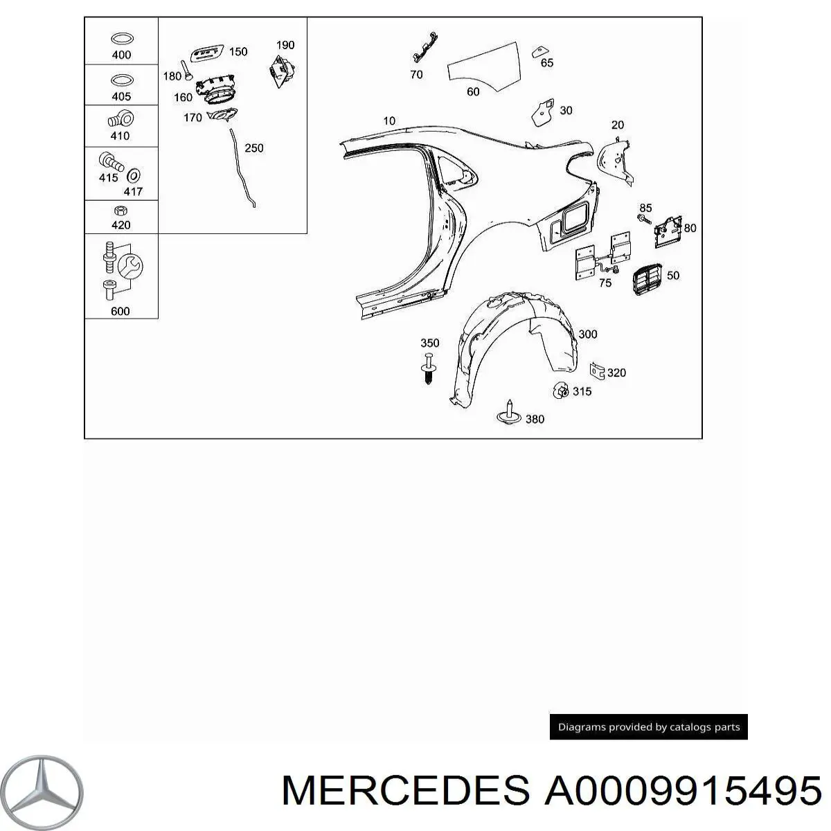 Comprar A0009915495 Mercedes 
