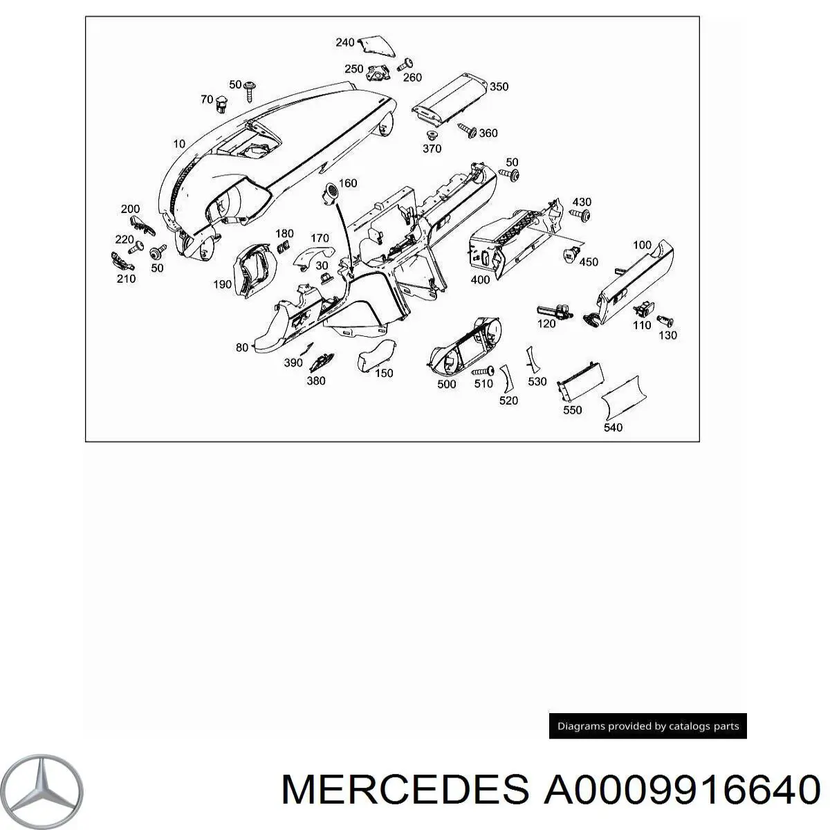  Mercedes A0009916640 precio, desde 2,09 EUR