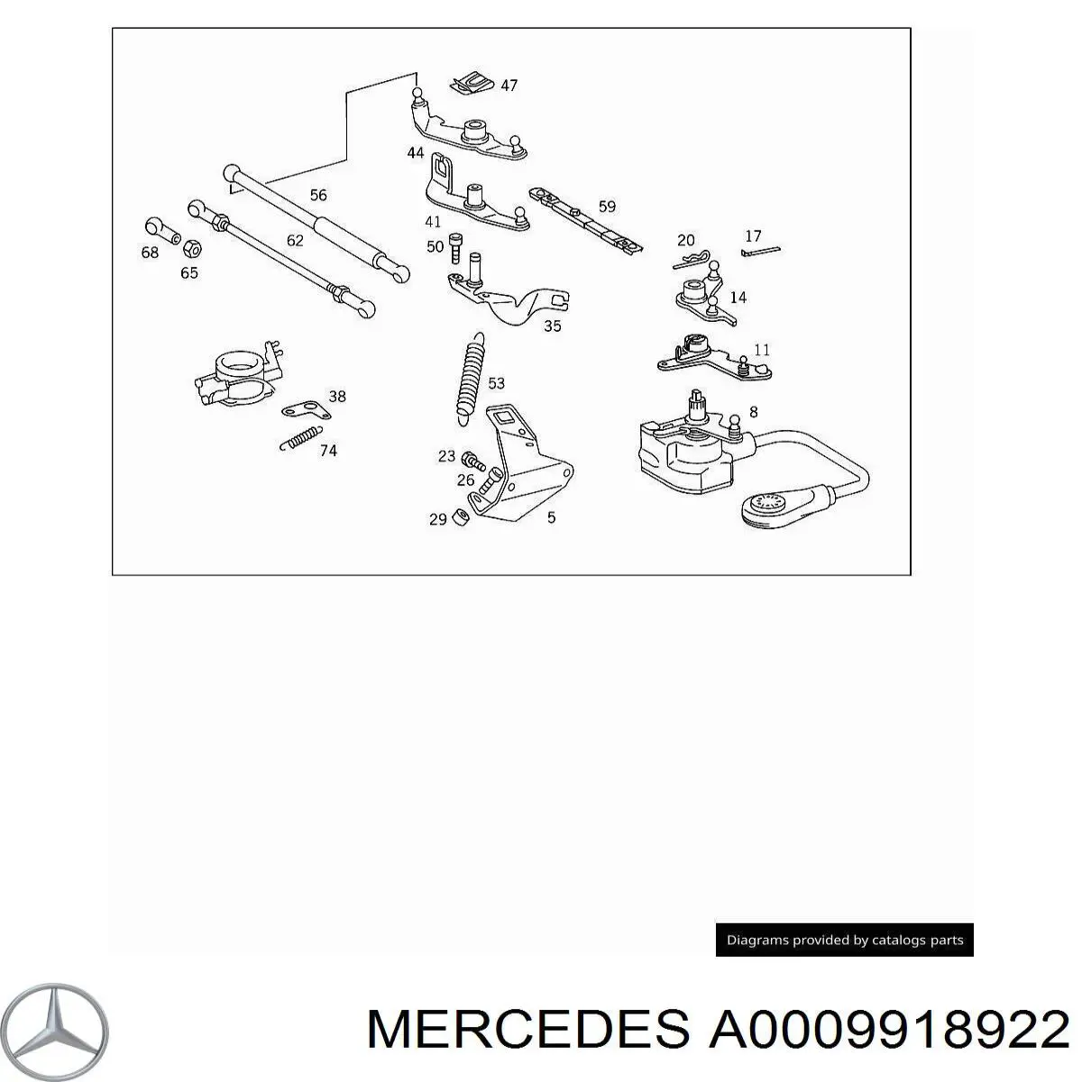  Mercedes A0009918922 precio, desde 18,03 EUR