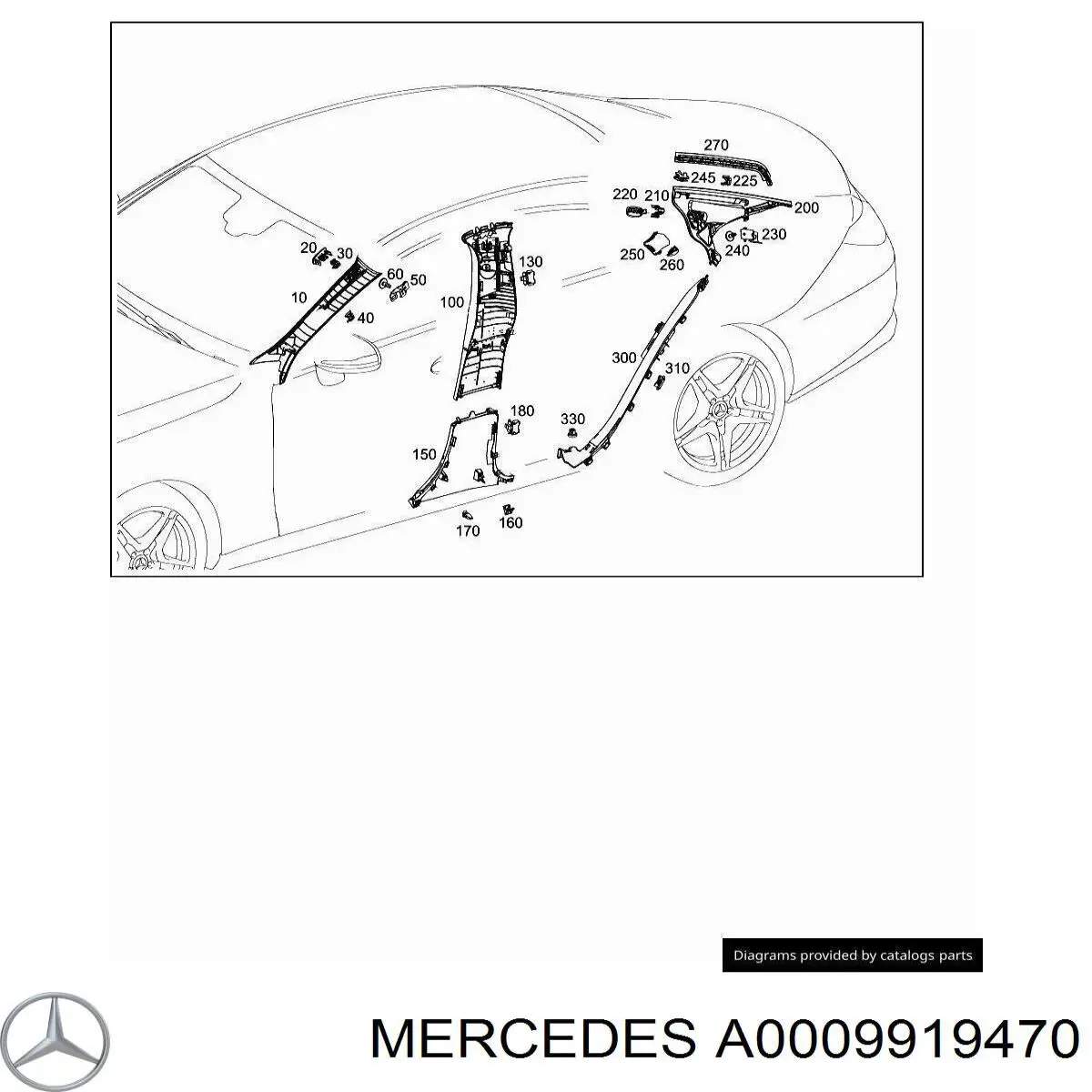  A0009919470 Mercedes